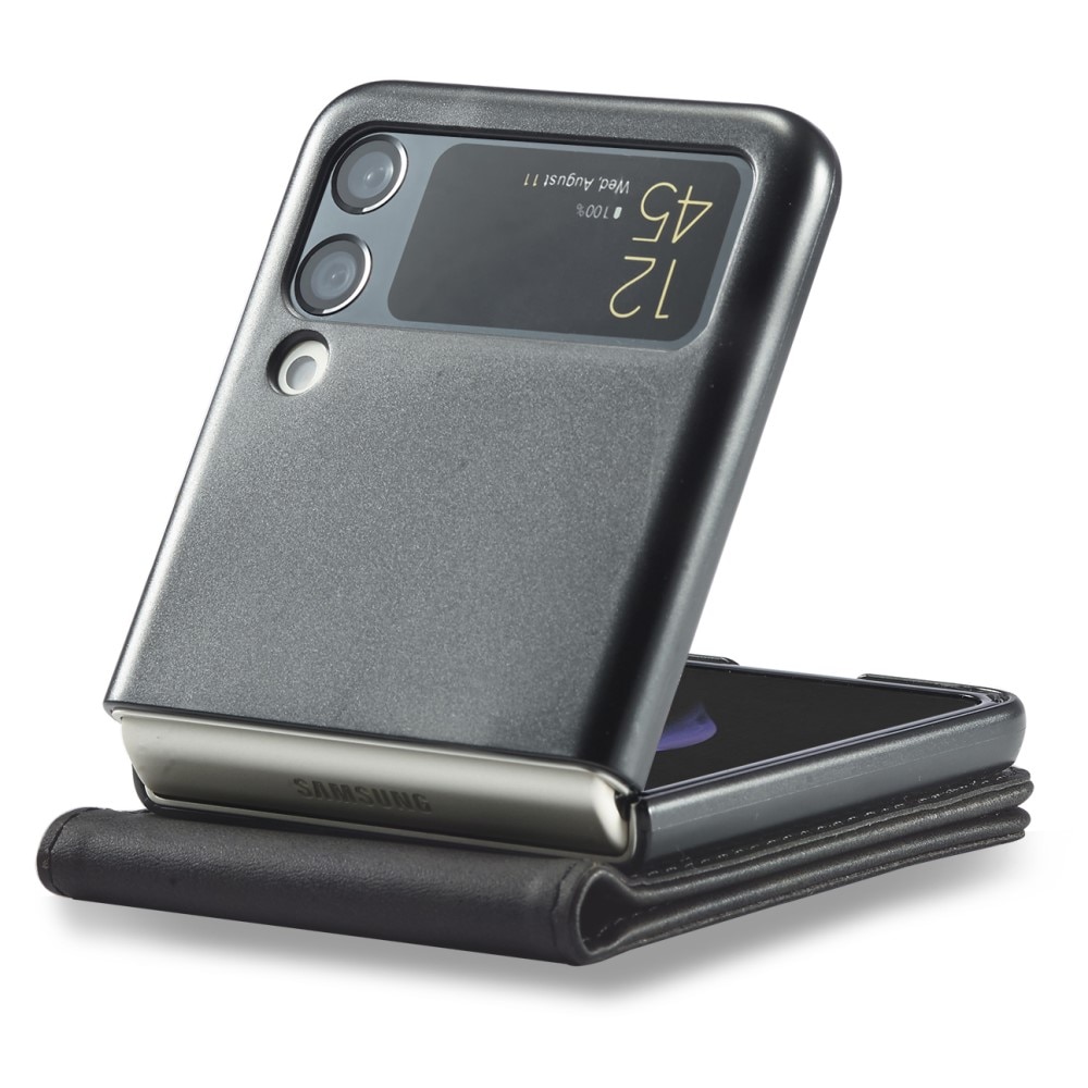 Custodie a portafoglio Samsung Galaxy Z Flip 3 Nero
