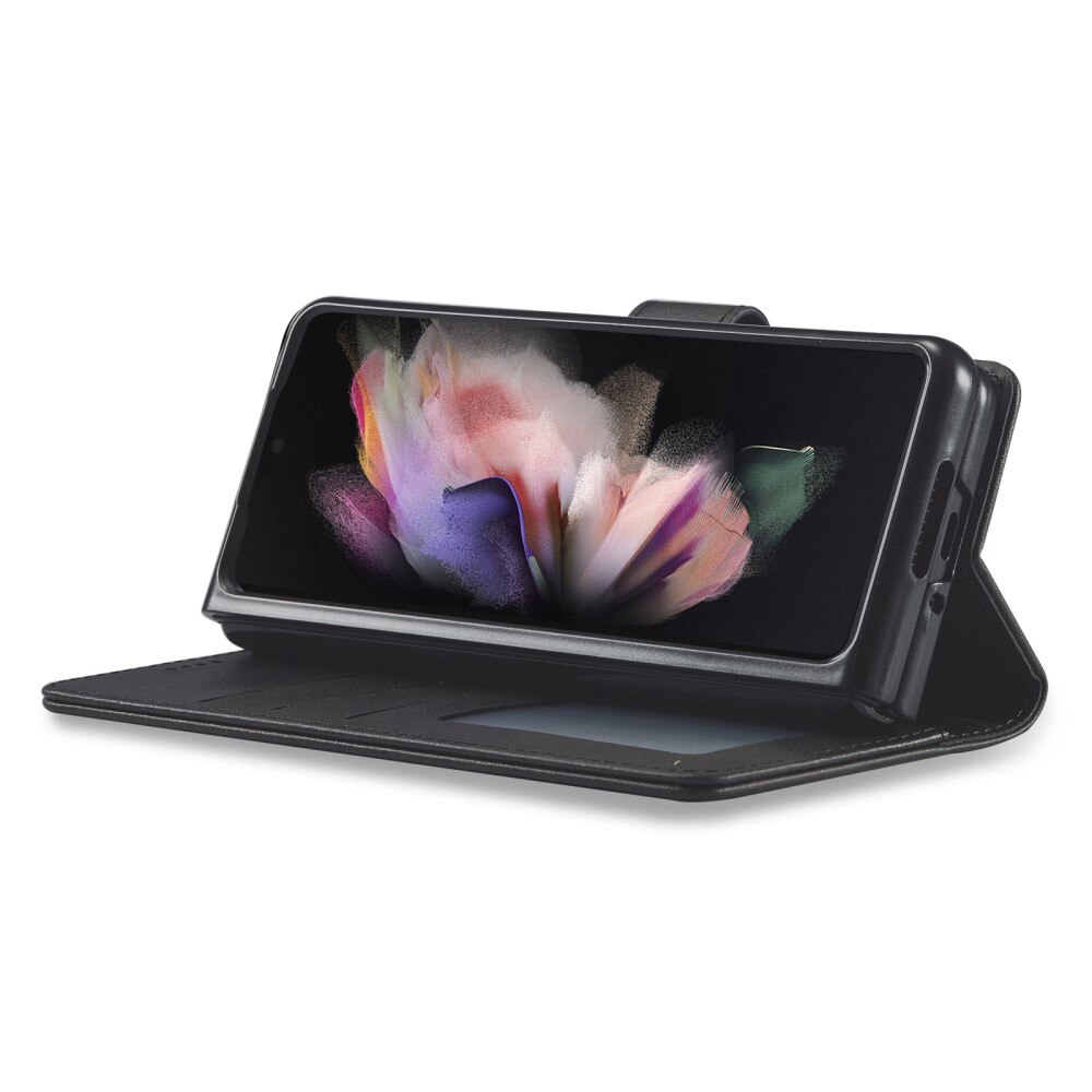 Custodie a portafoglio Samsung Galaxy Z Fold 3 Nero