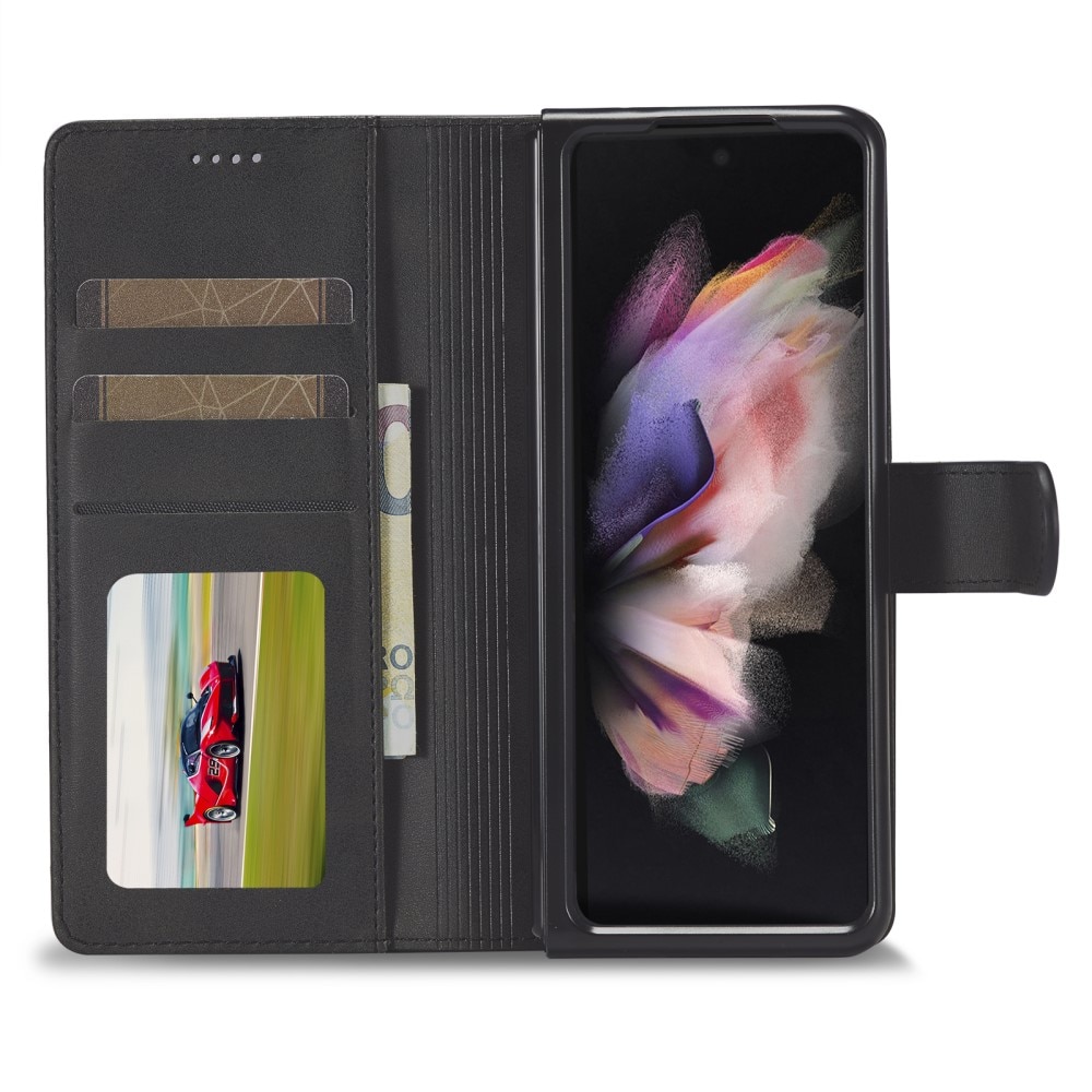 Custodie a portafoglio Samsung Galaxy Z Fold 3 Nero