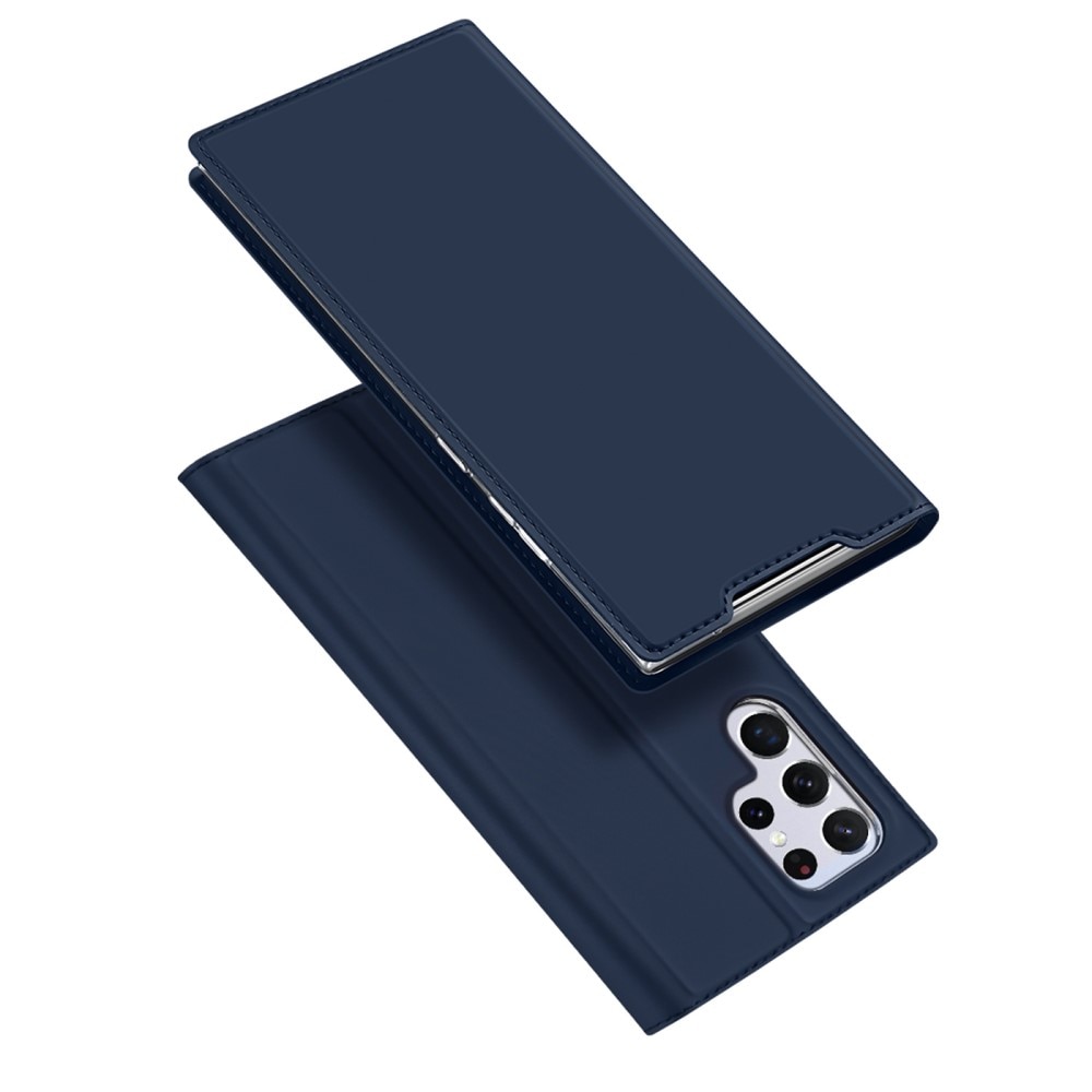 Cover portafoglio Skin Pro Series Samsung Galaxy S22 Ultra Navy