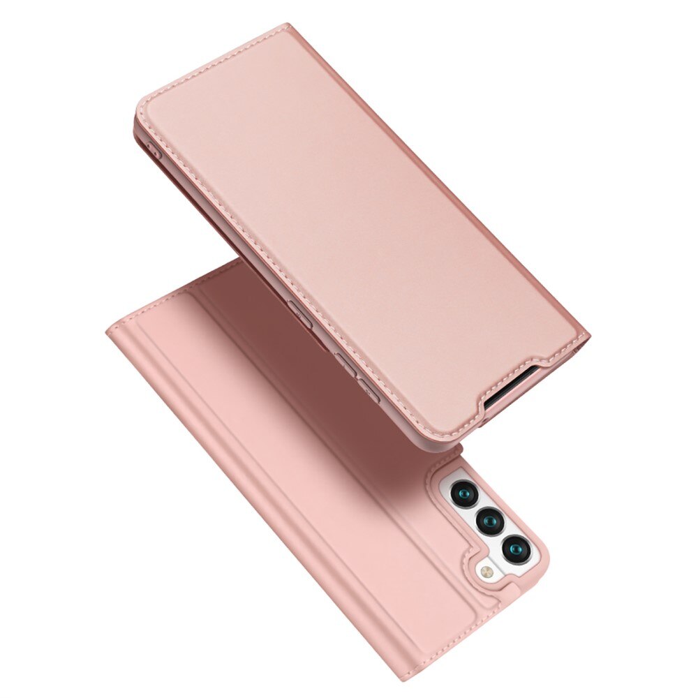 Cover portafoglio Skin Pro Series Samsung Galaxy S22 Rose Gold