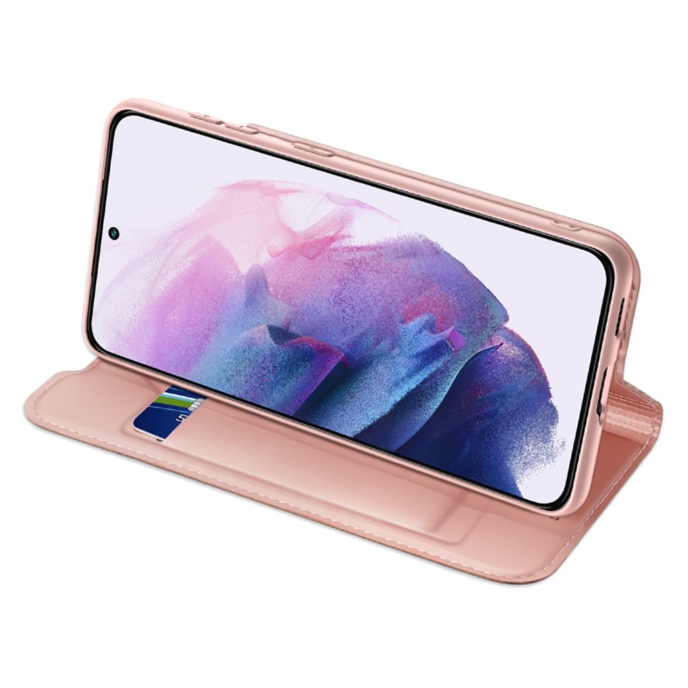 Cover portafoglio Skin Pro Series Samsung Galaxy S22 Rose Gold