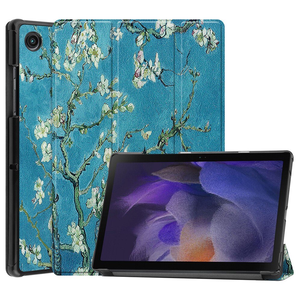 Cover Tri-Fold Samsung Galaxy Tab A8 10.5 Fiori di ciliegio