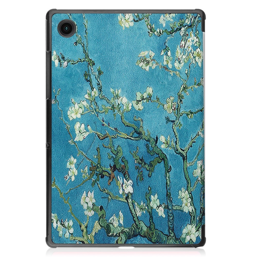 Cover Tri-Fold Samsung Galaxy Tab A8 10.5 Fiori di ciliegio