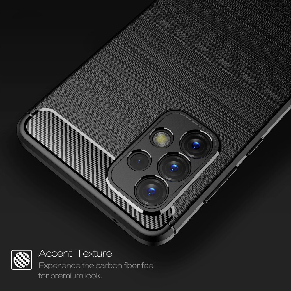Cover TPU Brushed Samsung Galaxy A33 Nero