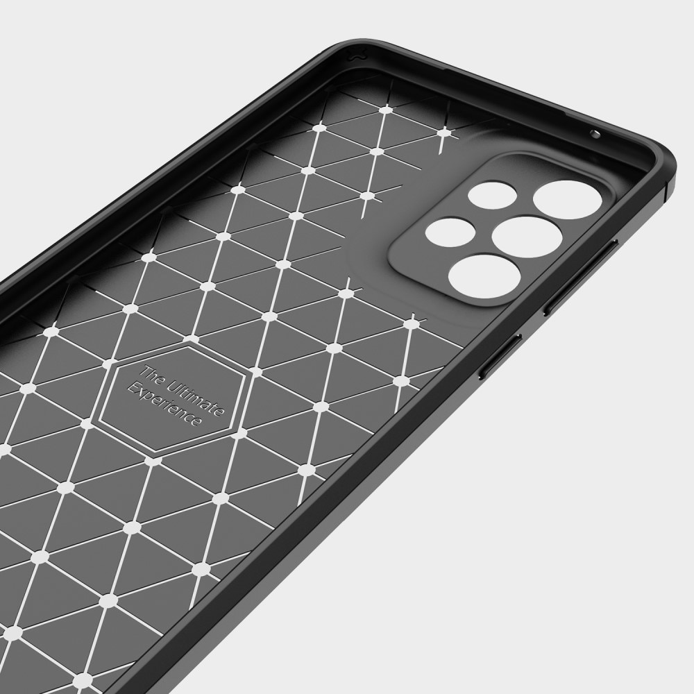 Cover TPU Brushed Samsung Galaxy A33 Nero