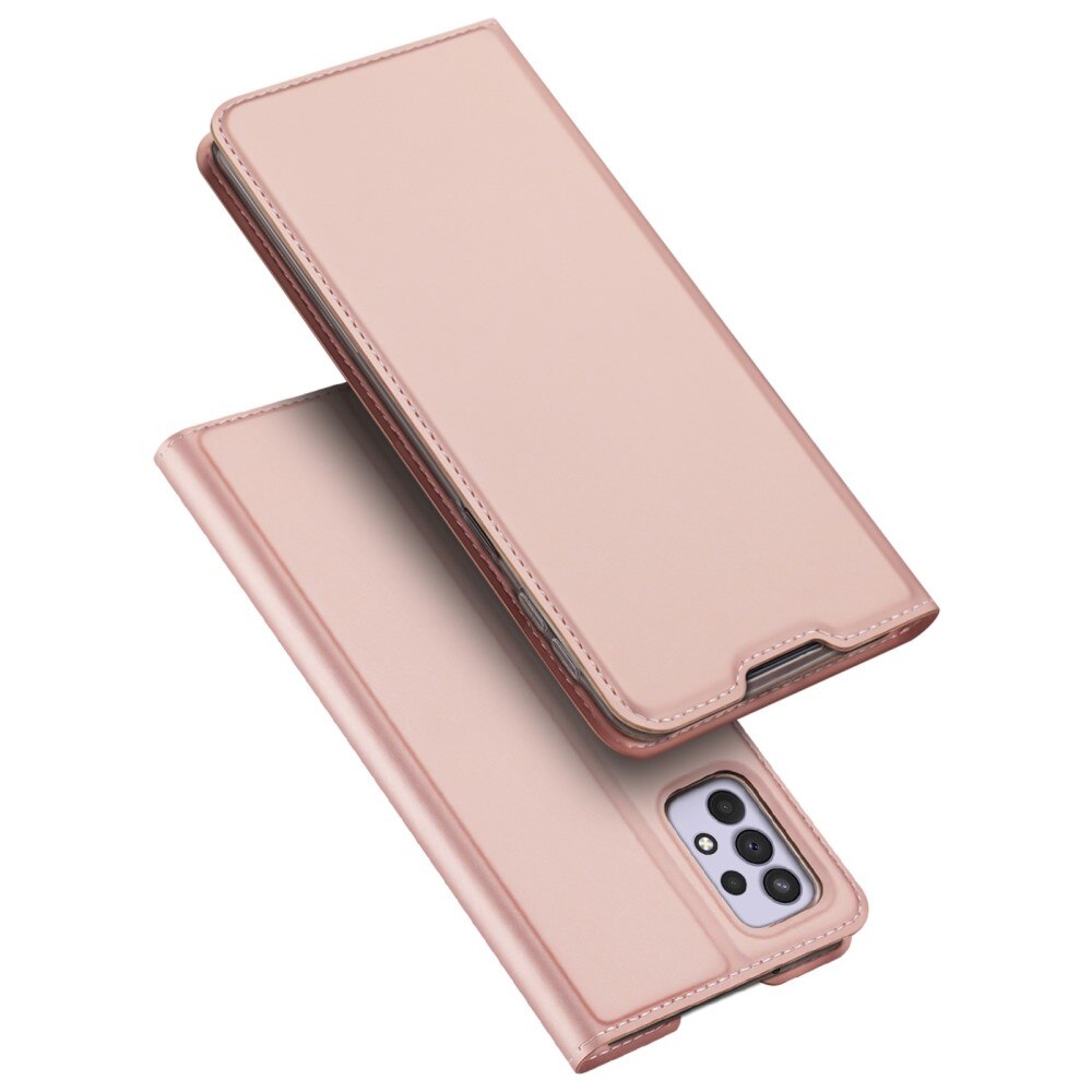 Cover portafoglio Skin Pro Series Samsung Galaxy A33 Rose Gold