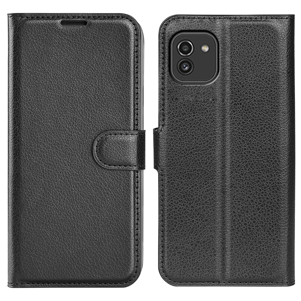 Cover portafoglio Samsung Galaxy A03 Nero