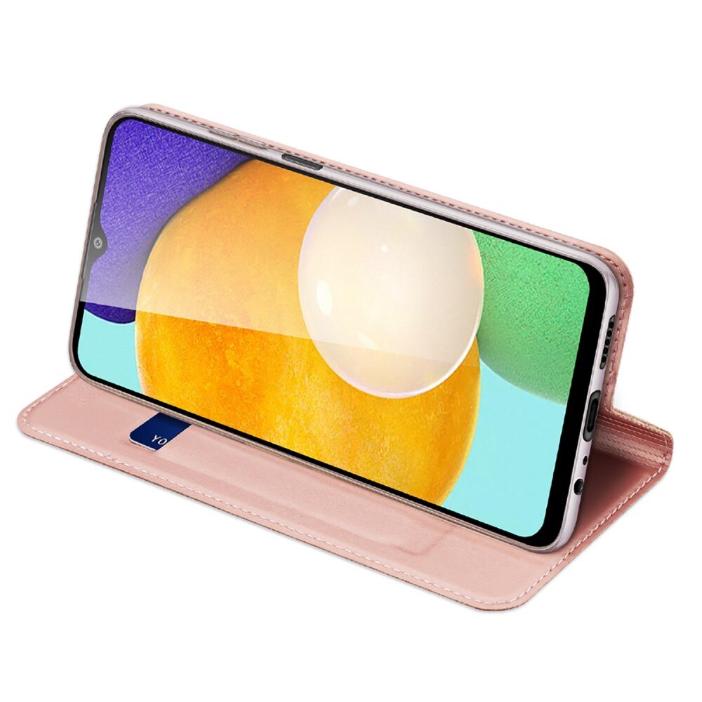 Cover portafoglio Skin Pro Series Samsung Galaxy A13 Rose Gold