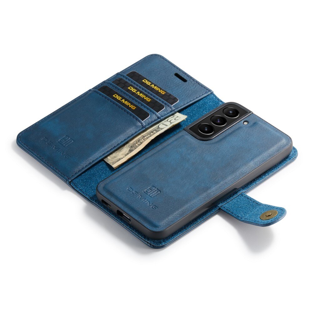Cover portafoglio Magnet Wallet Samsung Galaxy S22 Plus Blu