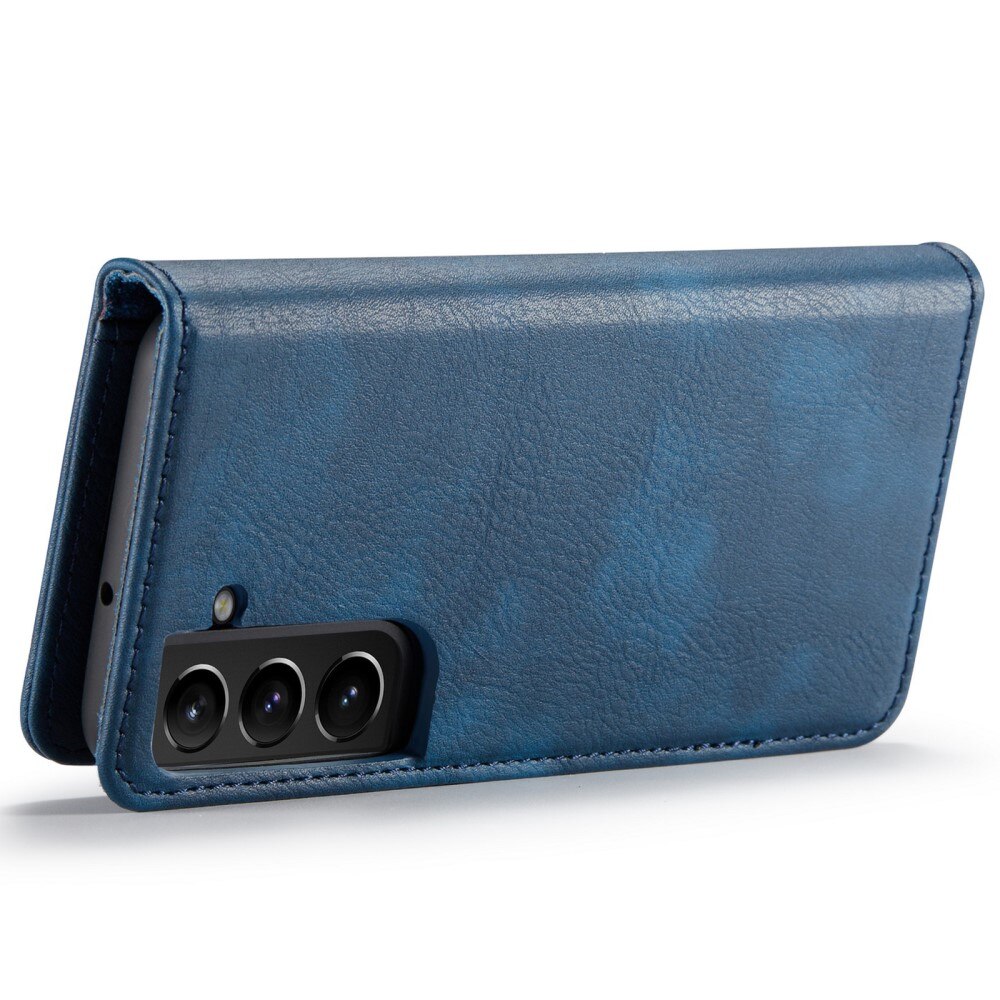 Cover portafoglio Magnet Wallet Samsung Galaxy S22 Plus Blu