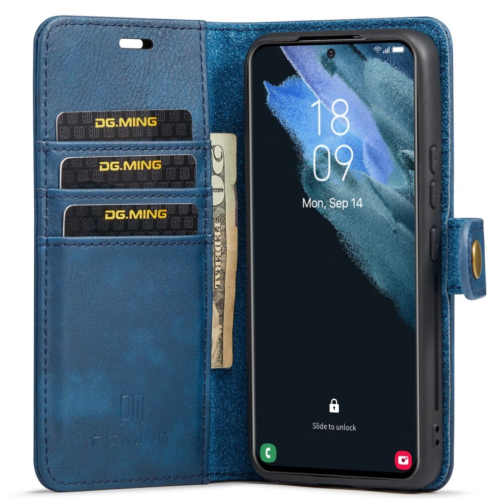Cover portafoglio Magnet Wallet Samsung Galaxy S22 Plus Blu