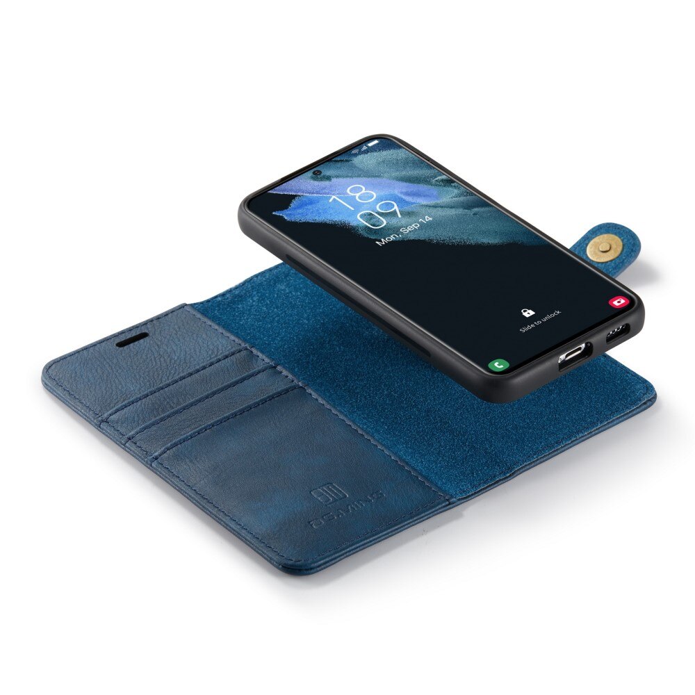 Cover portafoglio Magnet Wallet Samsung Galaxy S22 Plus Blu