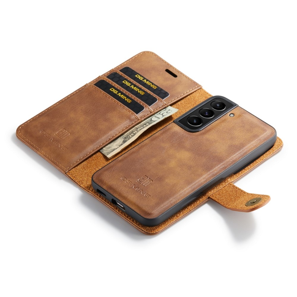 Cover portafoglio Magnet Wallet Samsung Galaxy S22 Plus Cognac