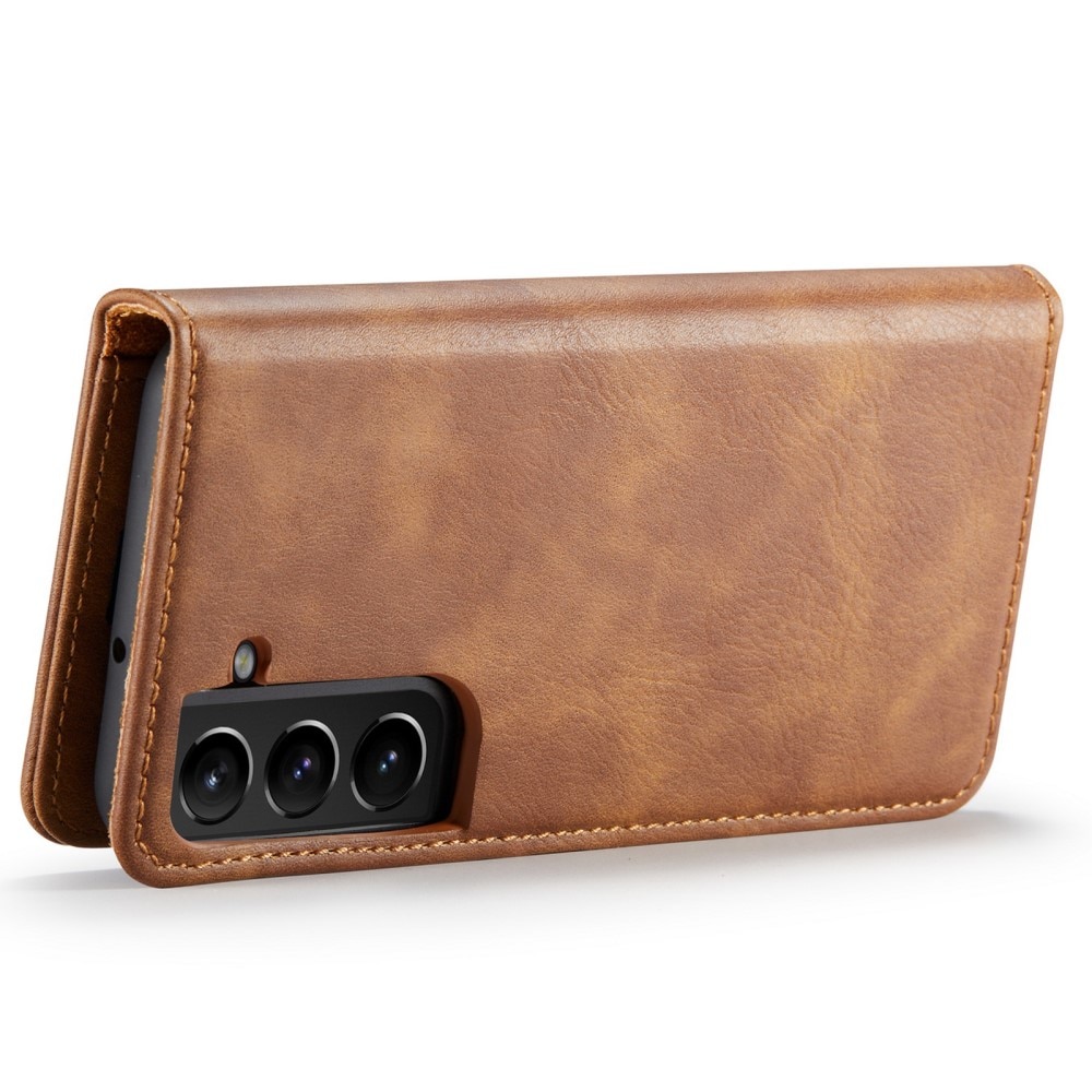 Cover portafoglio Magnet Wallet Samsung Galaxy S22 Plus Cognac