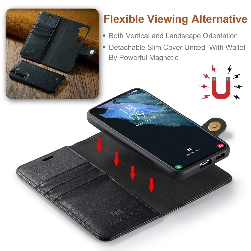 Cover portafoglio Magnet Wallet Samsung Galaxy S22 Black