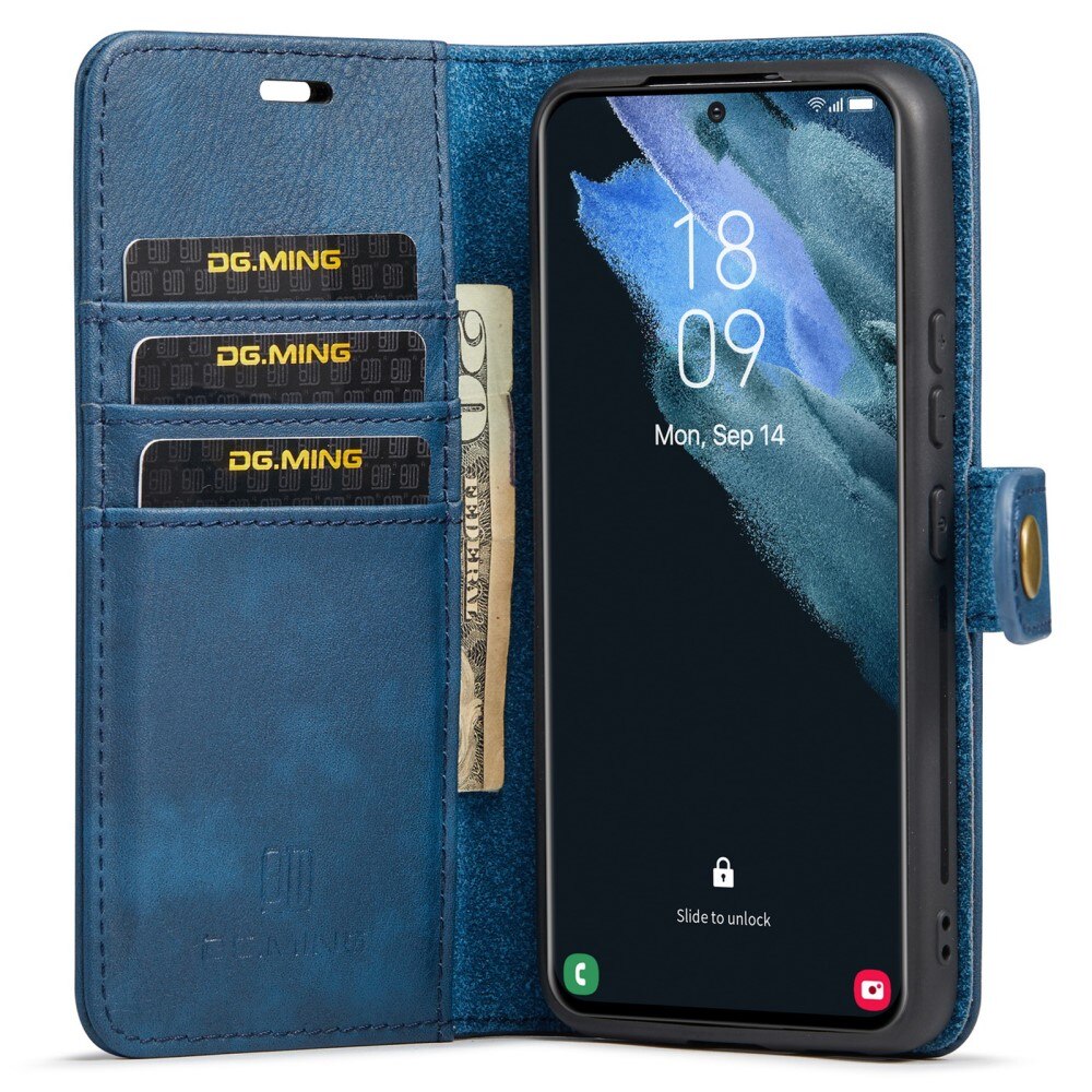 Cover portafoglio Magnet Wallet Samsung Galaxy S22 Blue