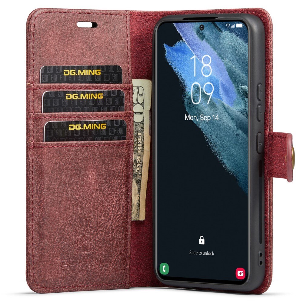 Cover portafoglio Magnet Wallet Samsung Galaxy S22 Rosso