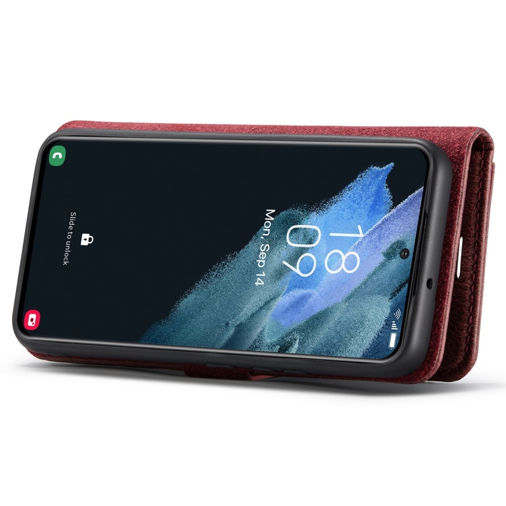 Cover portafoglio Magnet Wallet Samsung Galaxy S22 Rosso