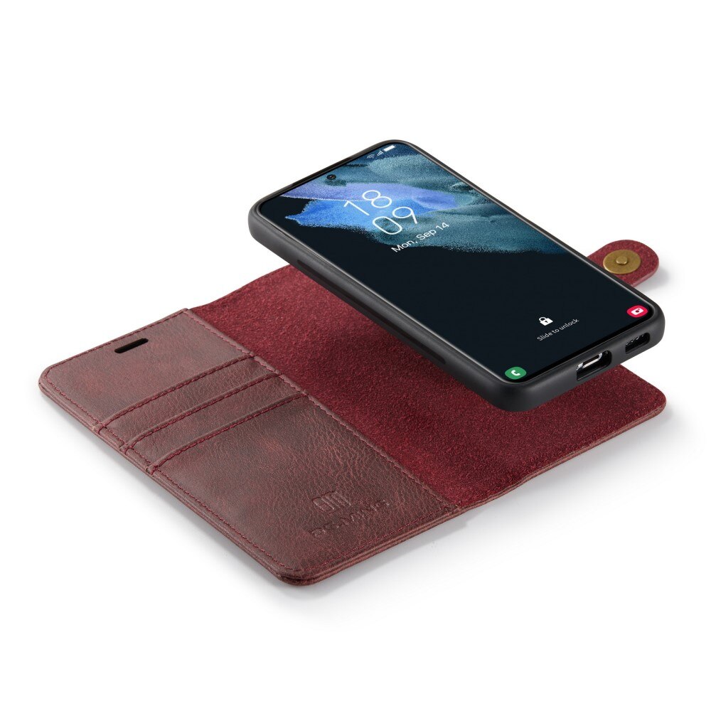 Cover portafoglio Magnet Wallet Samsung Galaxy S22 Rosso