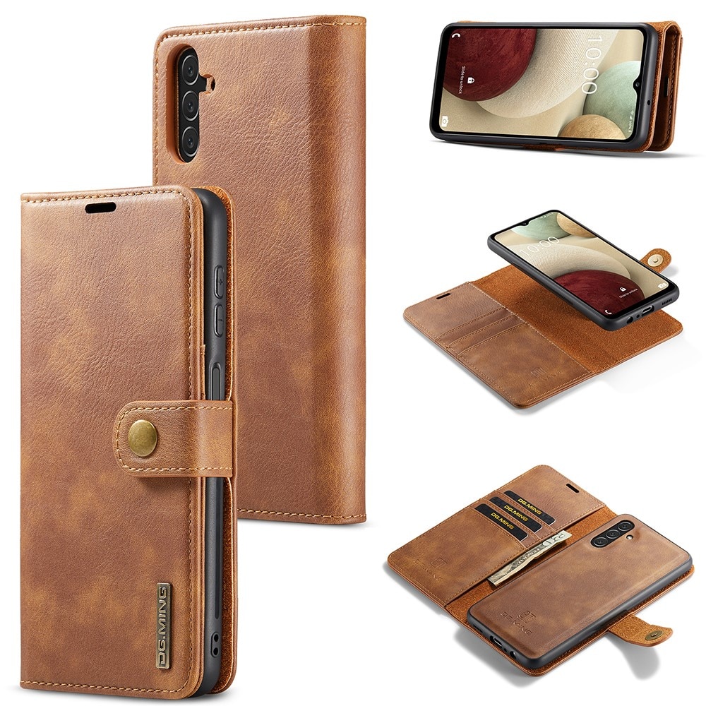 Cover portafoglio Magnet Wallet Samsung Galaxy A04s Cognac