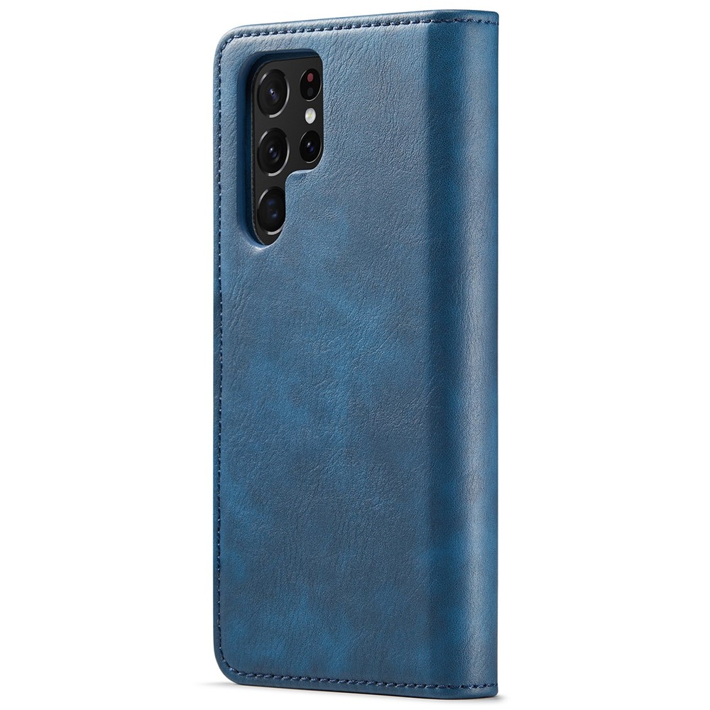 Cover portafoglio Magnet Wallet Samsung Galaxy S22 Ultra Blue