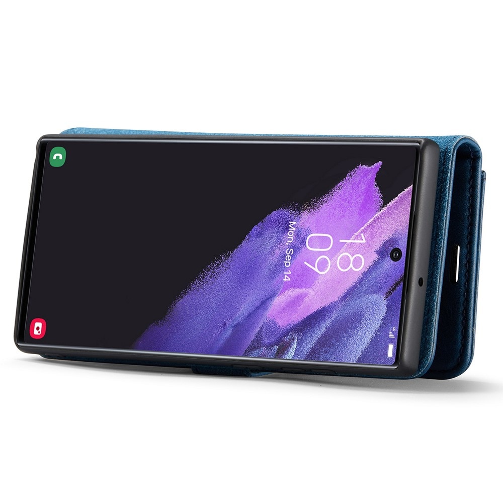 Cover portafoglio Magnet Wallet Samsung Galaxy S22 Ultra Blue