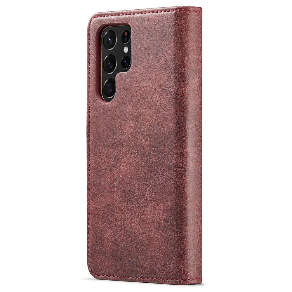 Cover portafoglio Magnet Wallet Samsung Galaxy S22 Ultra Rosso