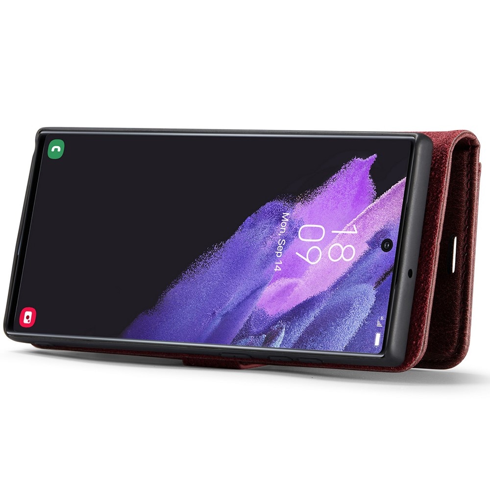 Cover portafoglio Magnet Wallet Samsung Galaxy S22 Ultra Red