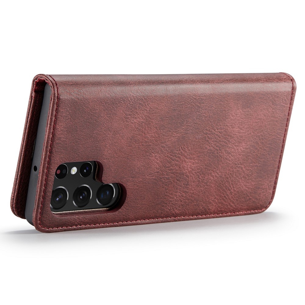 Cover portafoglio Magnet Wallet Samsung Galaxy S22 Ultra Rosso