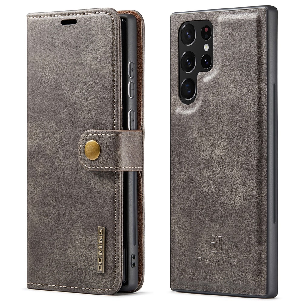 Cover portafoglio Magnet Wallet Samsung Galaxy S22 Ultra Marrone