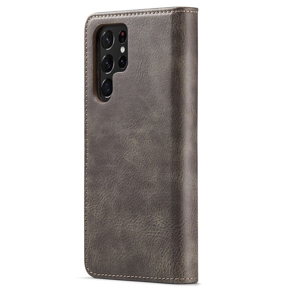 Cover portafoglio Magnet Wallet Samsung Galaxy S22 Ultra Marrone