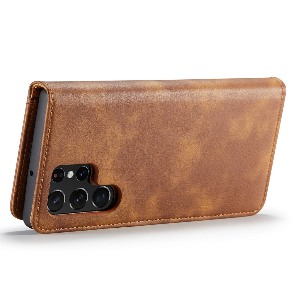 Cover portafoglio Magnet Wallet Samsung Galaxy S22 Ultra Cognac