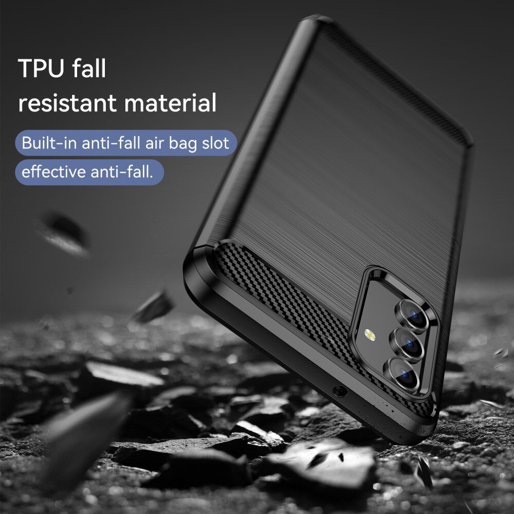 Cover TPU Brushed Samsung Galaxy A04s/Galaxy A13 Nero