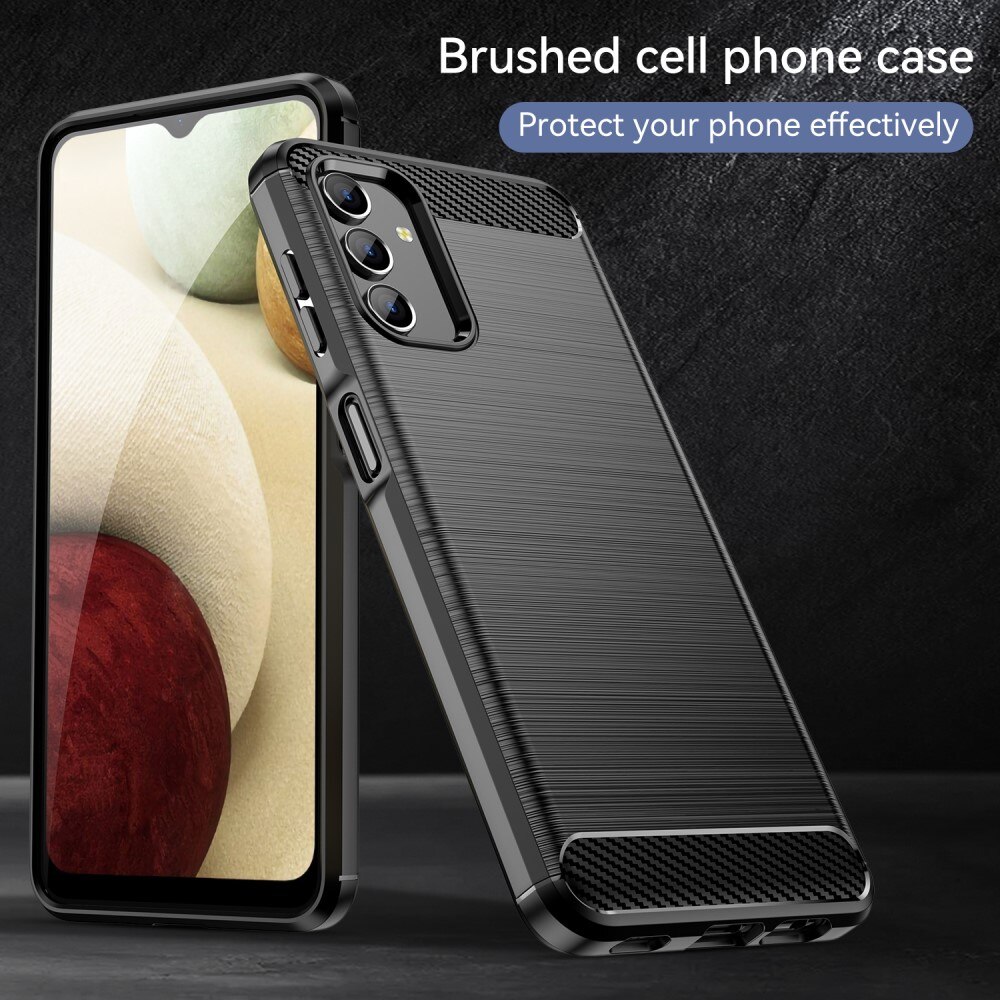 Cover TPU Brushed Samsung Galaxy A04s/Galaxy A13 Nero