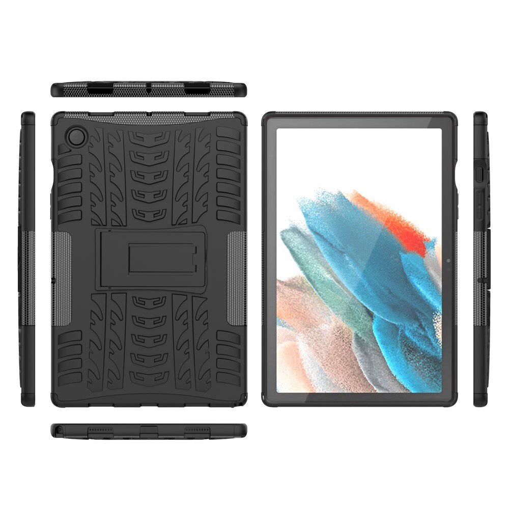 Cover Rugged Samsung Galaxy Tab A8 10.5 Nero