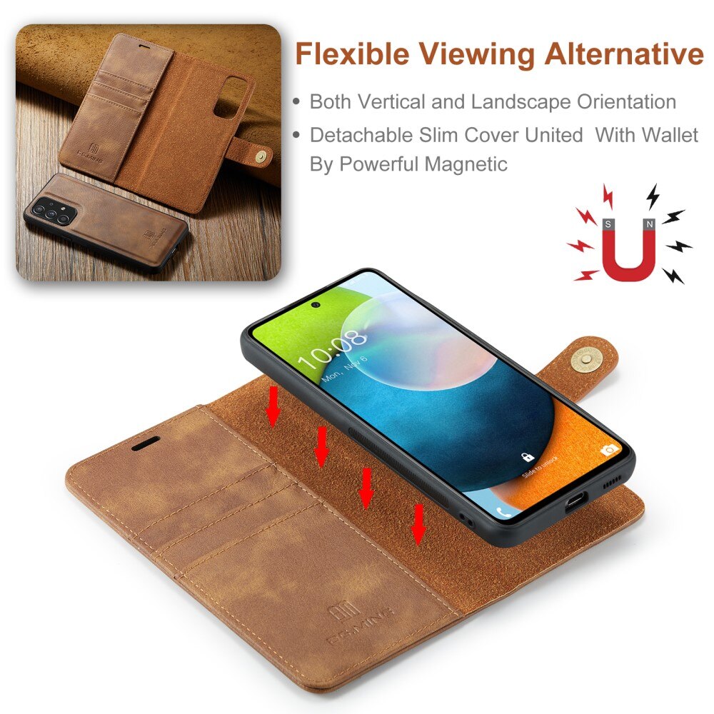 Cover portafoglio Magnet Wallet Samsung Galaxy A53 Cognac