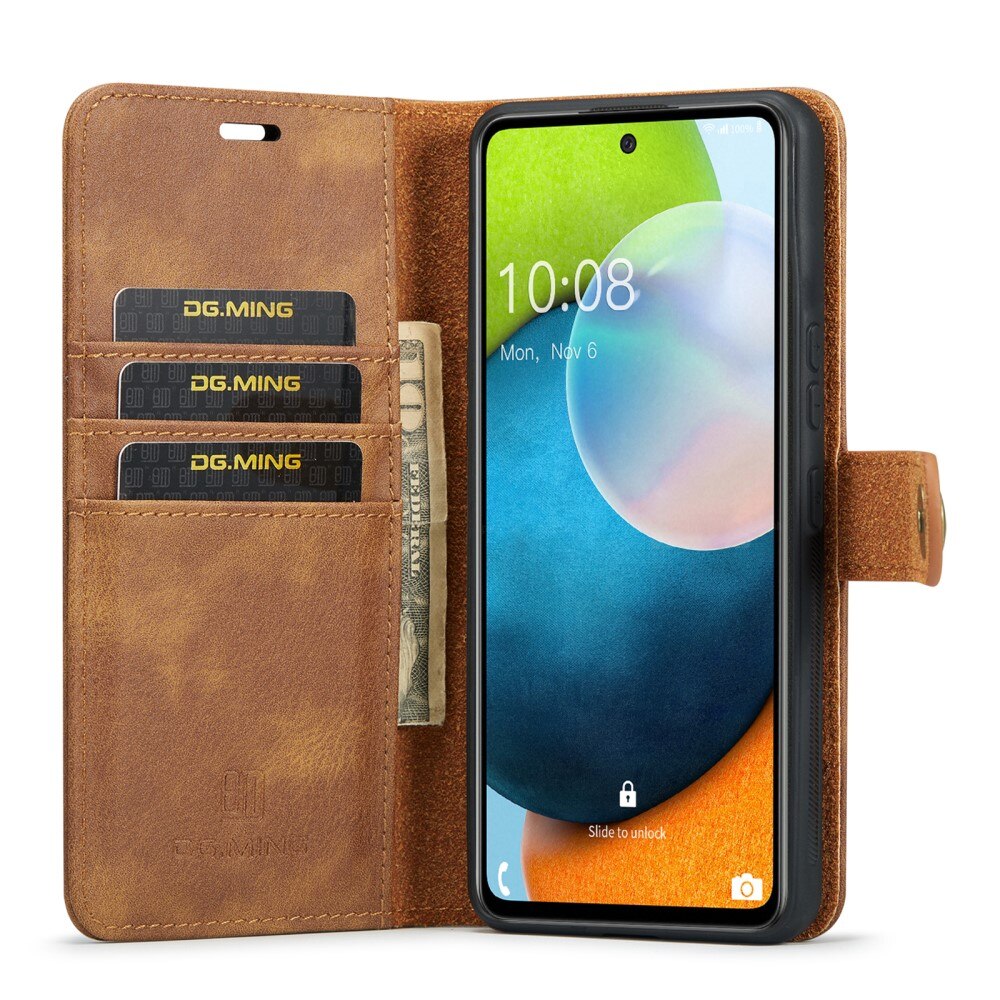 Cover portafoglio Magnet Wallet Samsung Galaxy A53 Cognac