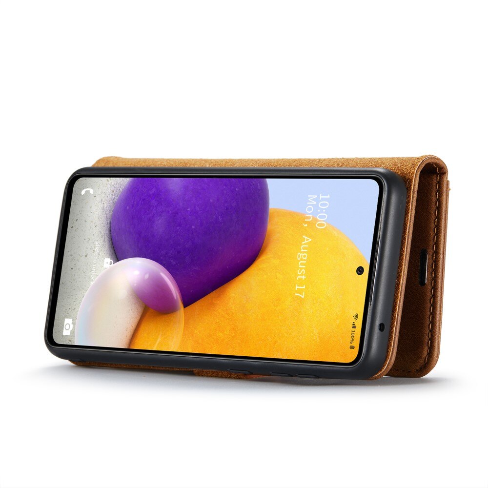 Cover portafoglio Magnet Wallet Samsung Galaxy A73 5G Cognac
