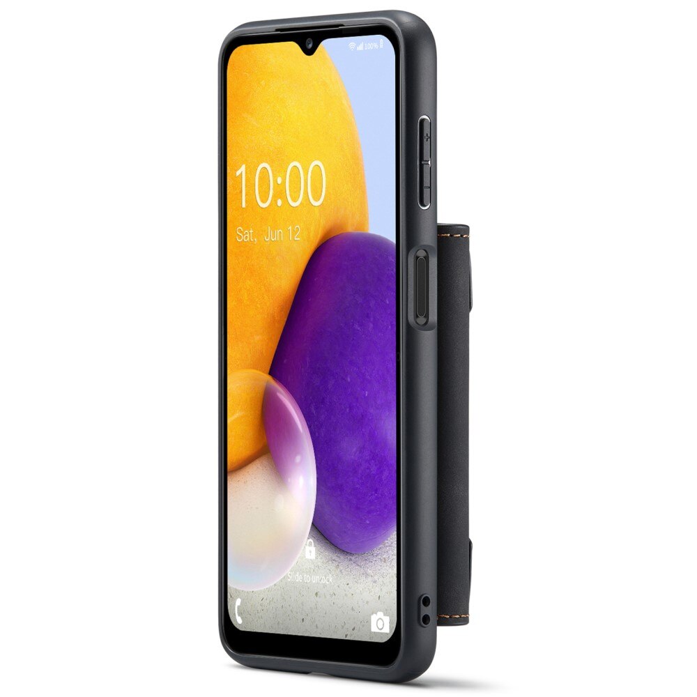 Cover Magnetic Card SlotSamsung Galaxy A13 Nero