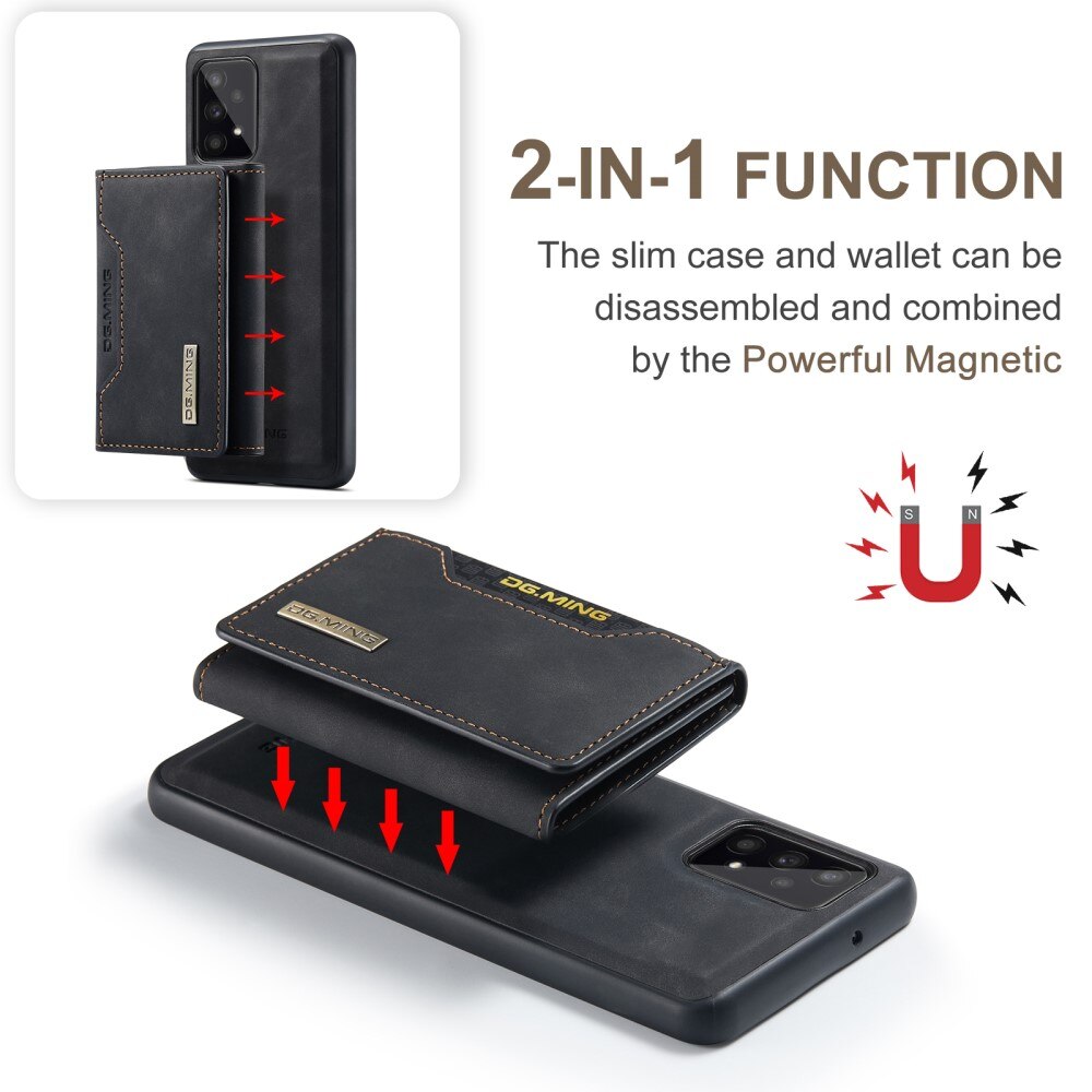 Cover Magnetic Card SlotSamsung Galaxy A53 Nero