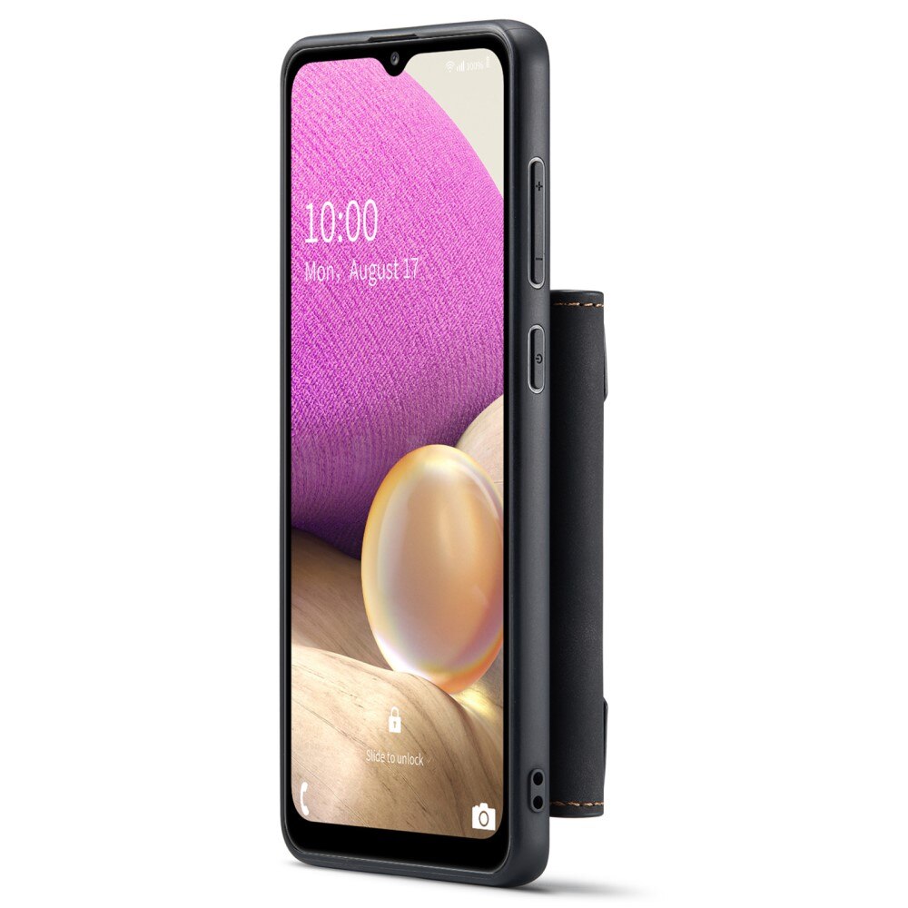 Cover Magnetic Card SlotSamsung Galaxy A33 Nero
