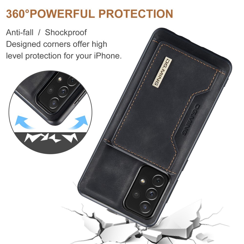 Cover Magnetic Card SlotSamsung Galaxy A33 Nero