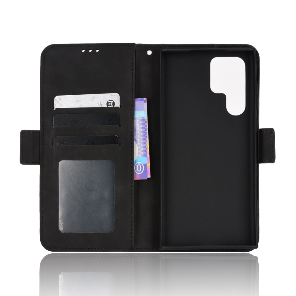 Cover portafoglio Multi Samsung Galaxy S22 Ultra nero