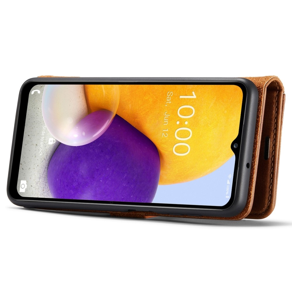 Cover portafoglio Magnet Wallet Samsung Galaxy A13 Cognac