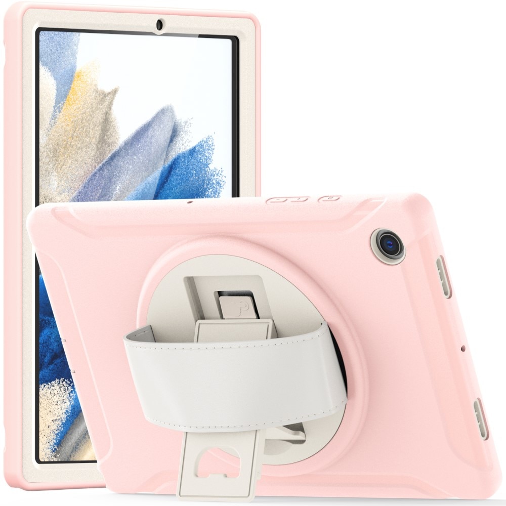 Custodia ibrida antiurto Samsung Galaxy Tab A8 10.5 rosa