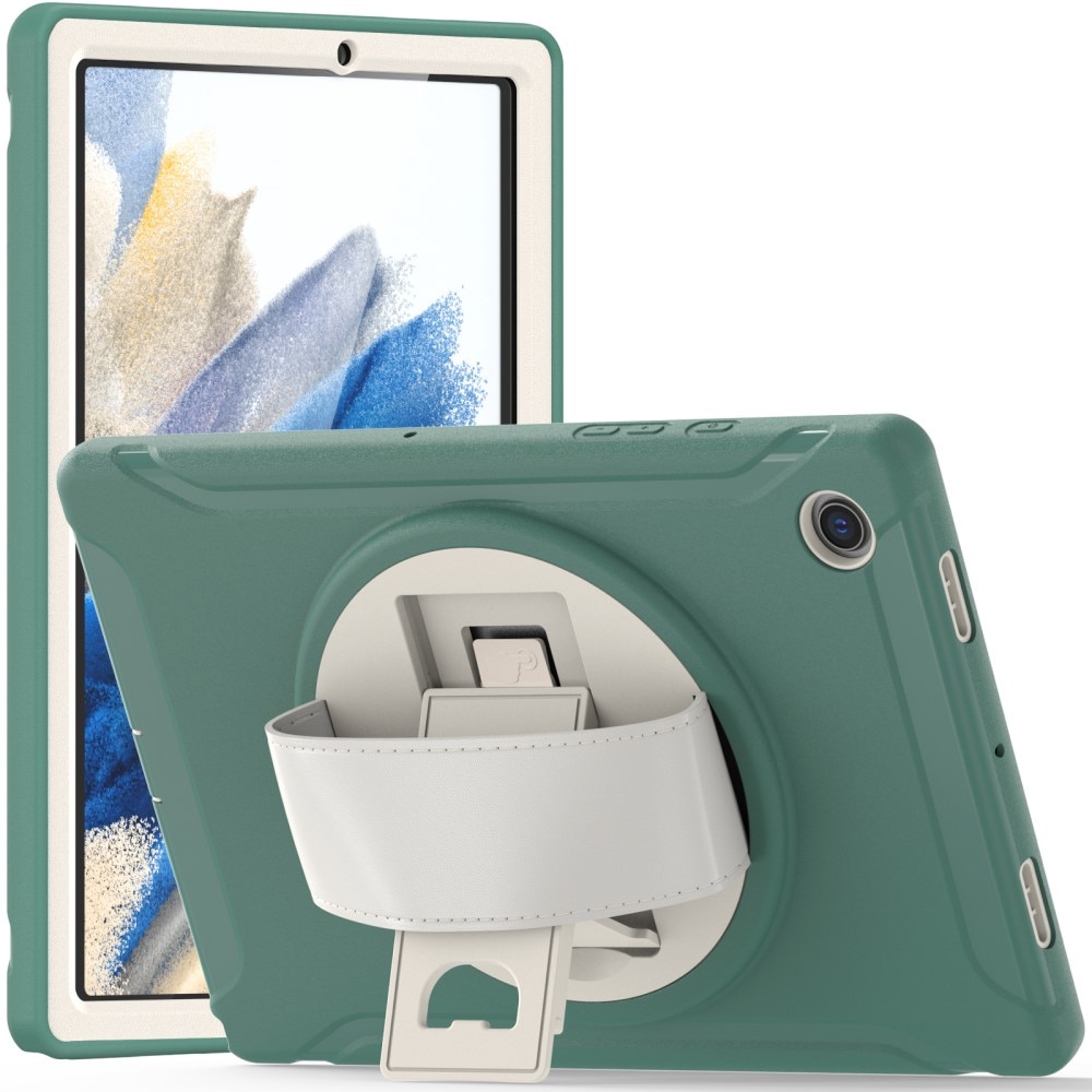 Custodia ibrida antiurto Samsung Galaxy Tab A8 10.5 verde