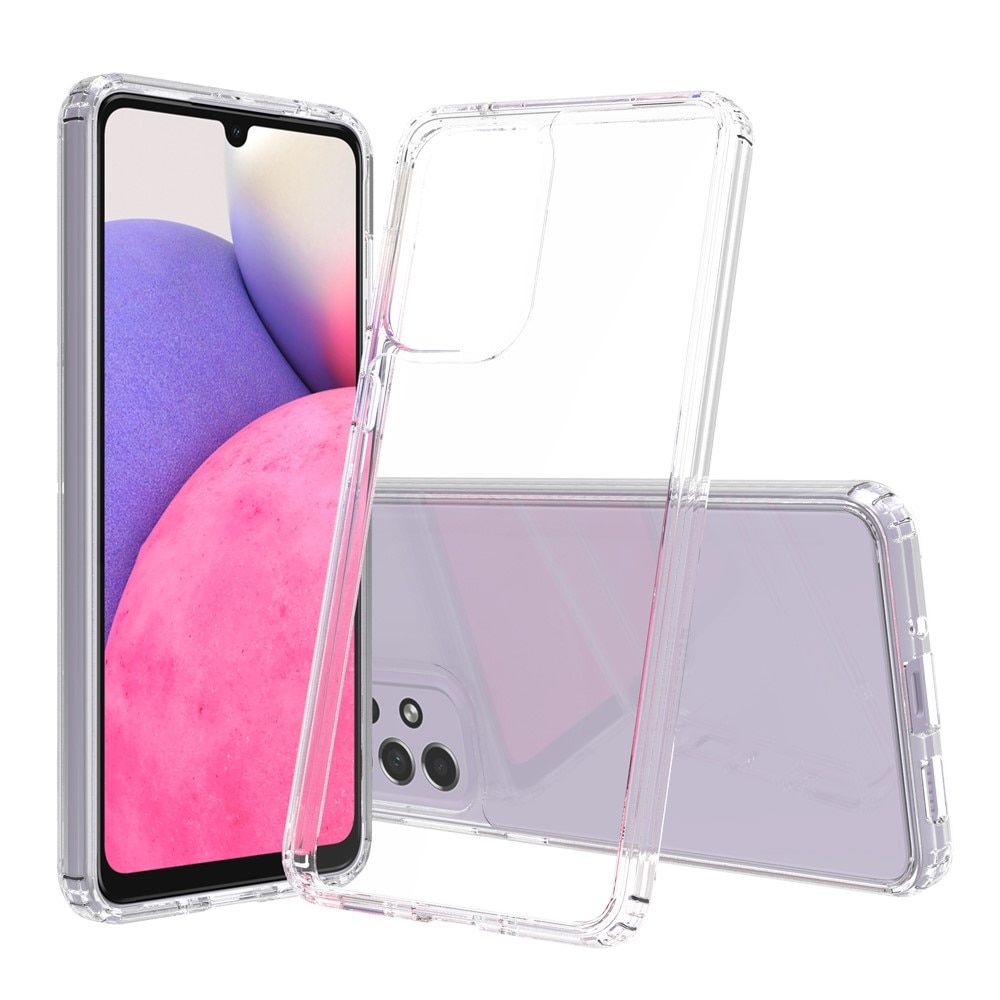 Cover ibrido Crystal Hybrid per Samsung Galaxy A33, trasparente