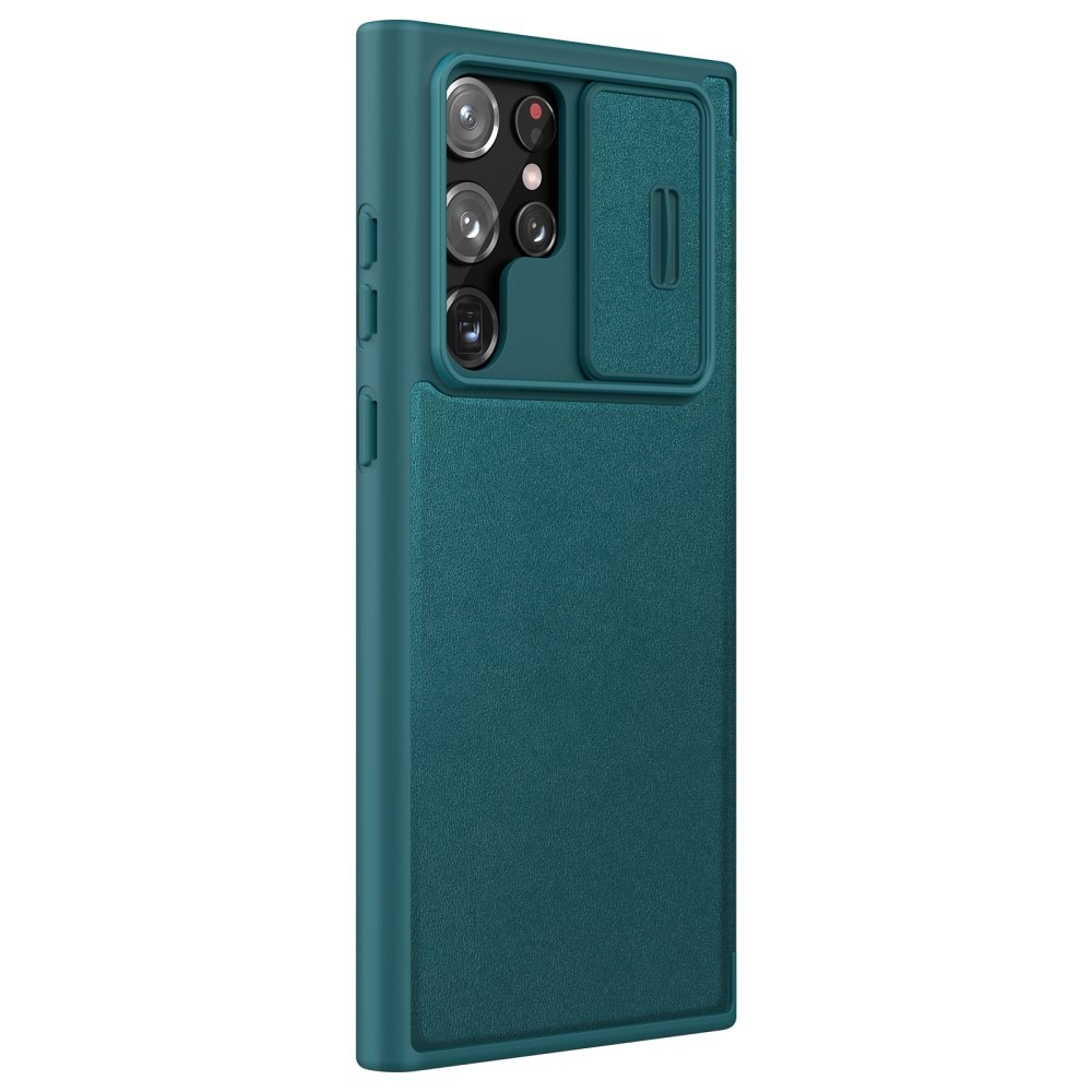 Cover Qin Pro CamShield Samsung Galaxy S23 Ultra Green