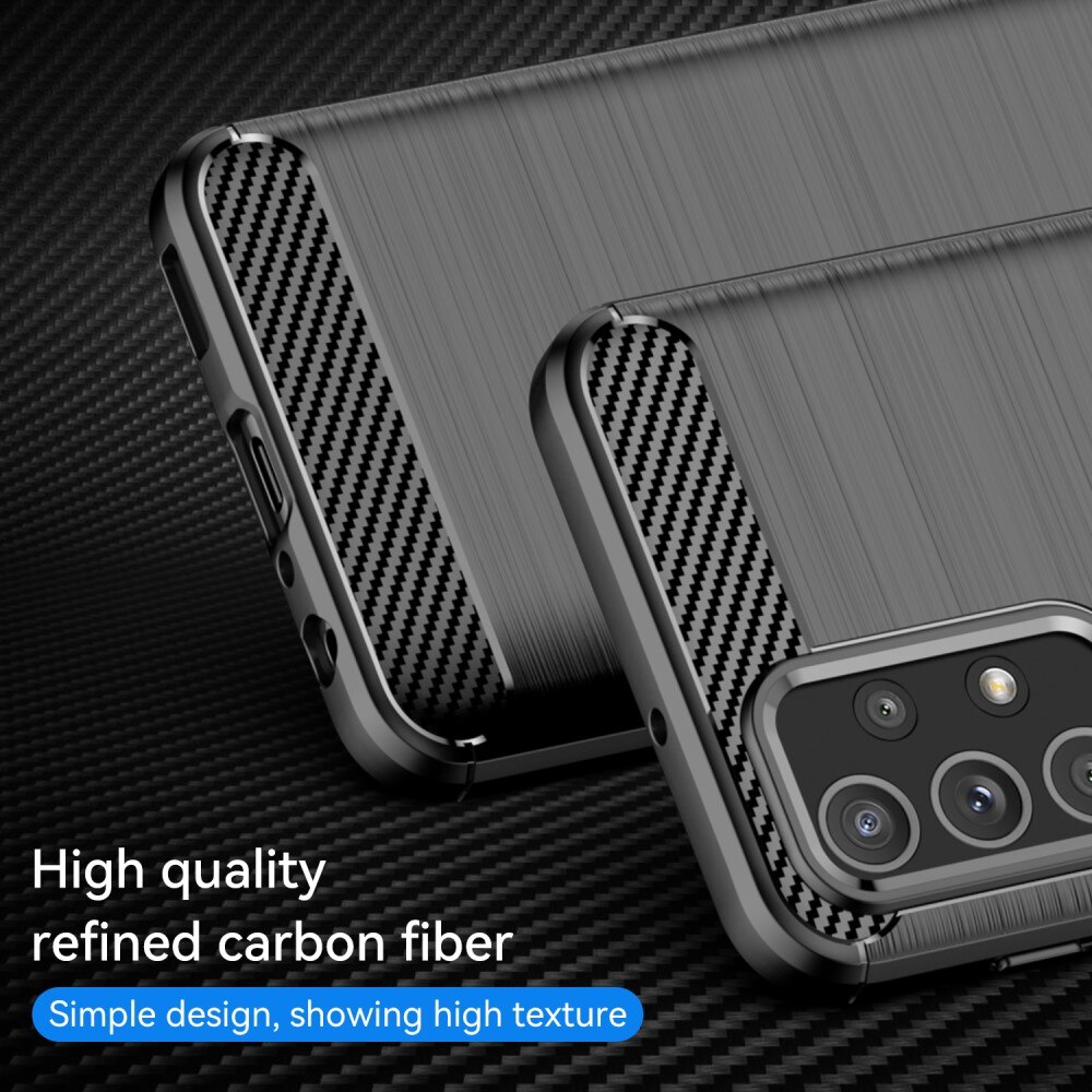 Cover TPU Brushed Samsung Galaxy A23 Nero